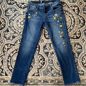 KUT embroidered jeans